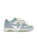 OFF-WHITE OUT OF OFFICE CALF LEATHER WHITE BABY BLUE