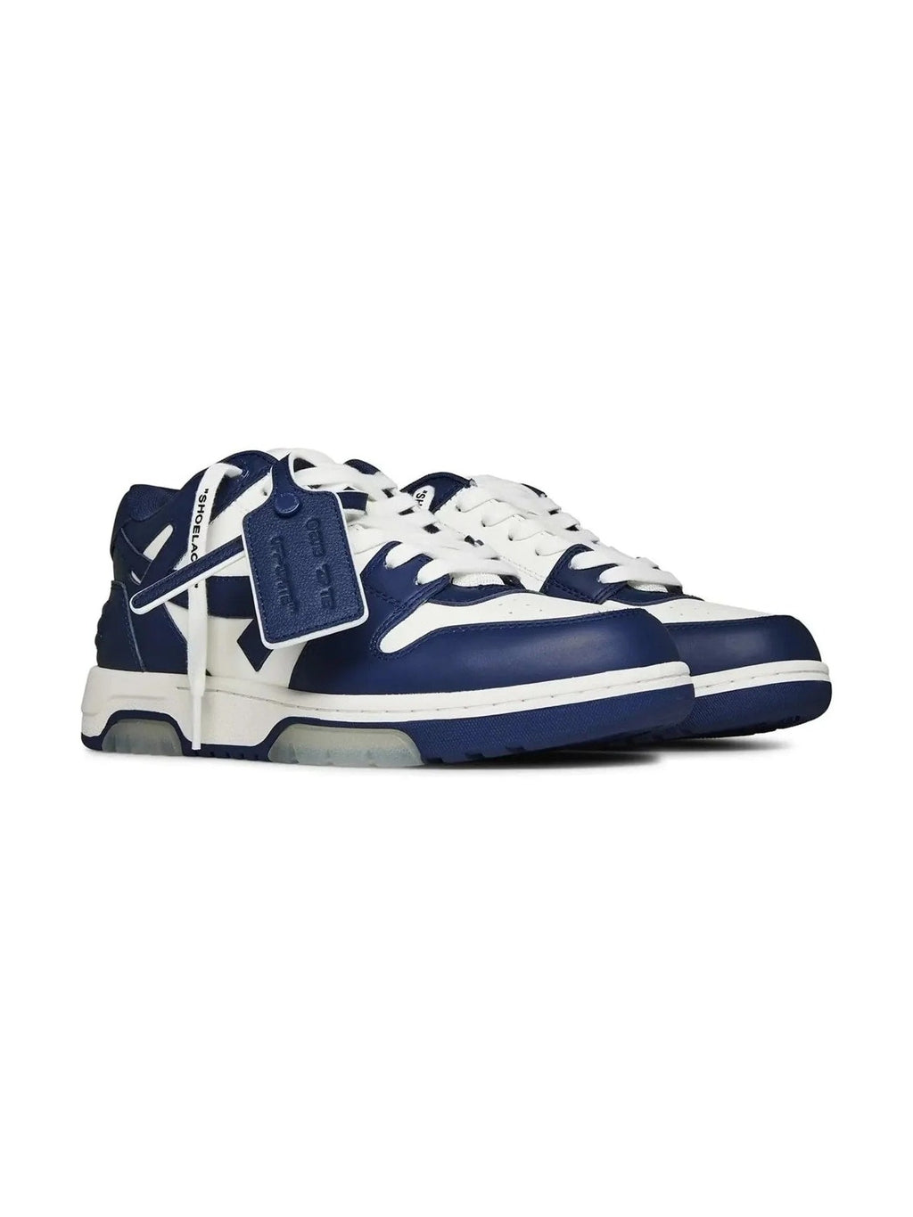 OFF WHITE OUT OF OFFICE NAVY BLUE WHITE SNEAKERS