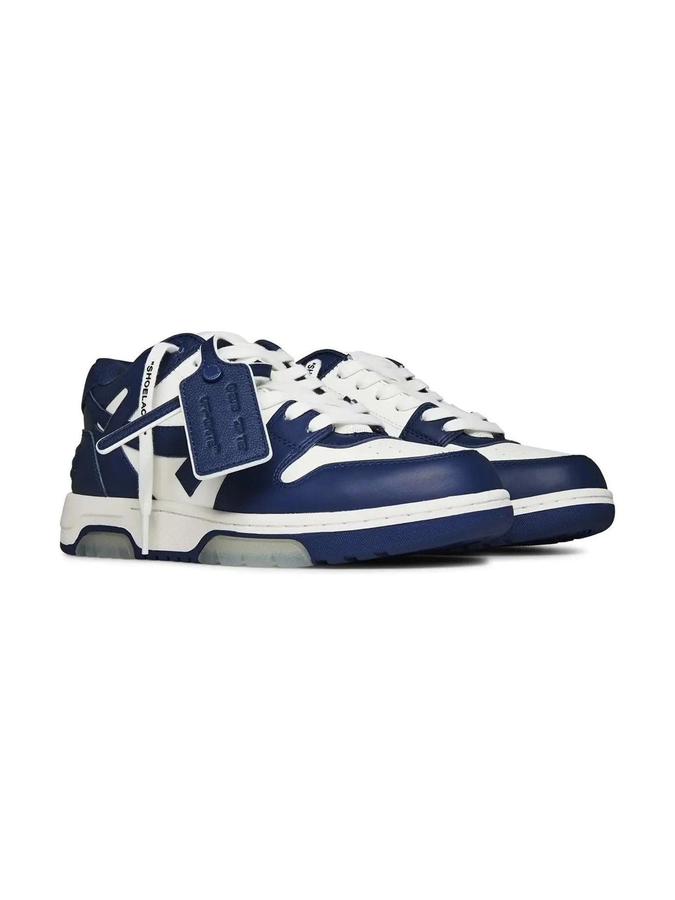 OFF WHITE OUT OF OFFICE NAVY BLUE WHITE SNEAKERS