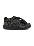OFF-WHITE OUT OF OFFICE STRASS CRYSTAL EMBELLISHED BLACK