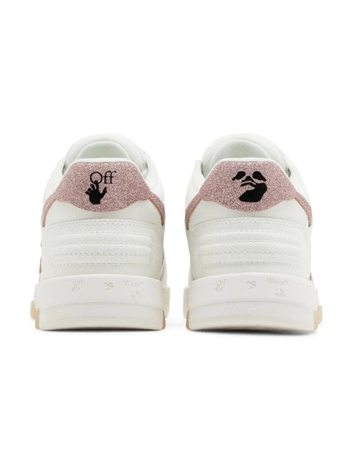 OFF WHITE OUT OF OFFICE WHITE PINK GLITTER