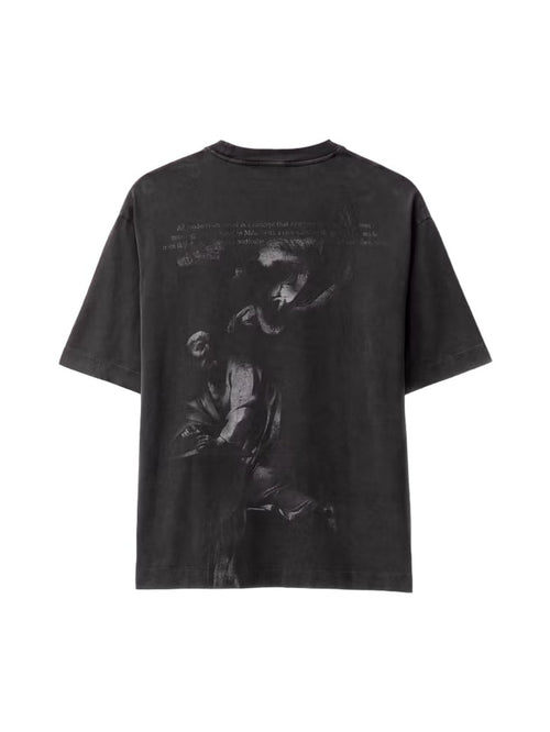 OFF WHITE S.MATTHEW SKATE T-SHIRT BLACK