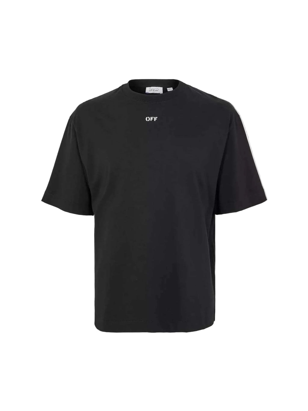 OFF WHITE SCRIBBLE DIAG T SHIRT BLACK