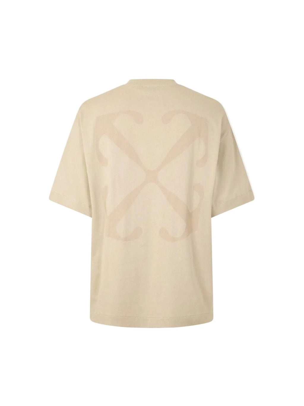 OFF WHITE SLIM ARROW T-SHIRT BROWN