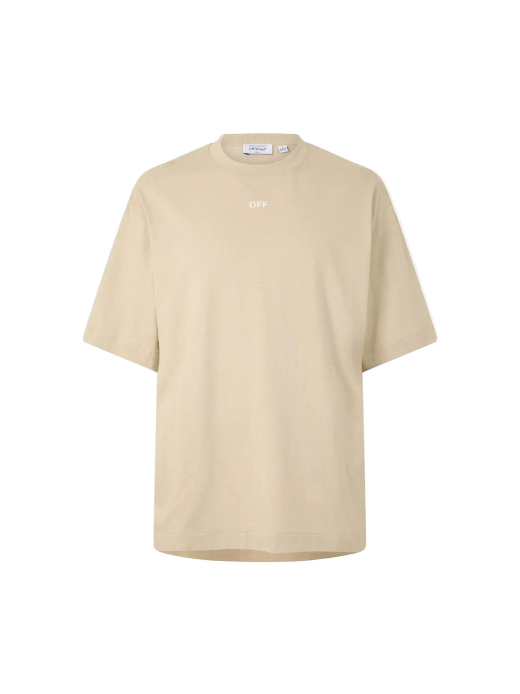 OFF WHITE SLIM ARROW T-SHIRT BROWN