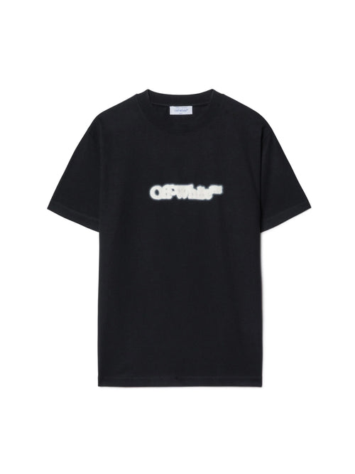 OFF WHITE SPRAY ARROW BLACK T SHIRT