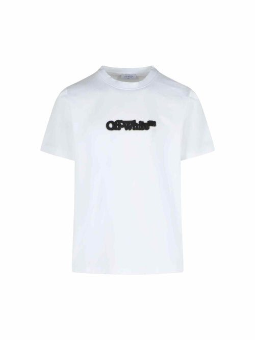 OFF WHITE SPRAY ARROW T-SHIRT WHITE