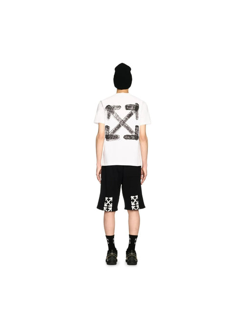 OFF WHITE SPRAY ARROW T-SHIRT WHITE