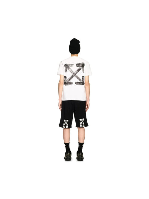 OFF WHITE SPRAY ARROW T-SHIRT WHITE