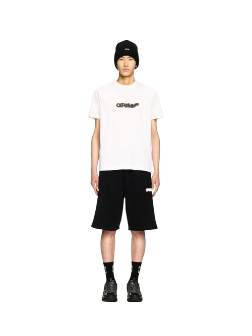 OFF WHITE SPRAY ARROW T-SHIRT WHITE