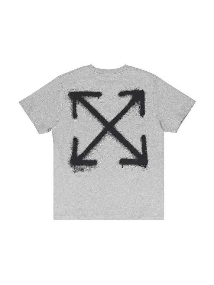 OFF WHITE SPRAY CAN ARROW T-SHIRT GREY