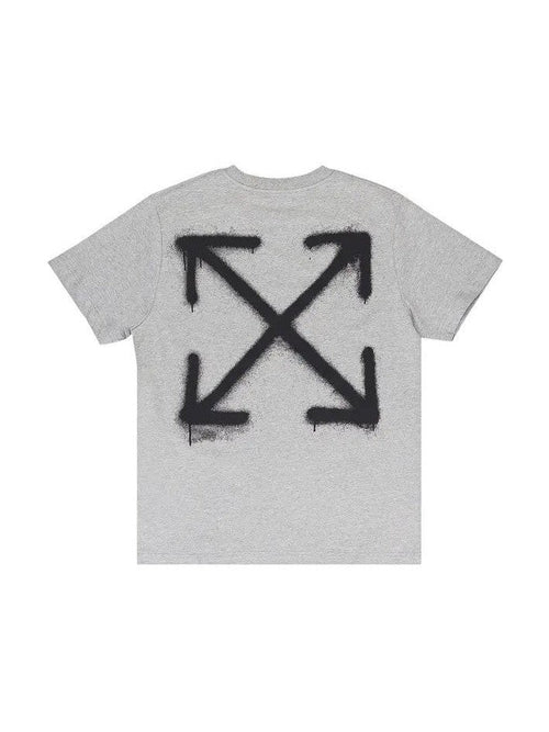OFF WHITE SPRAY CAN ARROW T-SHIRT GREY