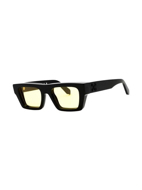 OFF WHITE SQUARED YELLOW SUNGLASSES OFF-WHITE The Hype Company