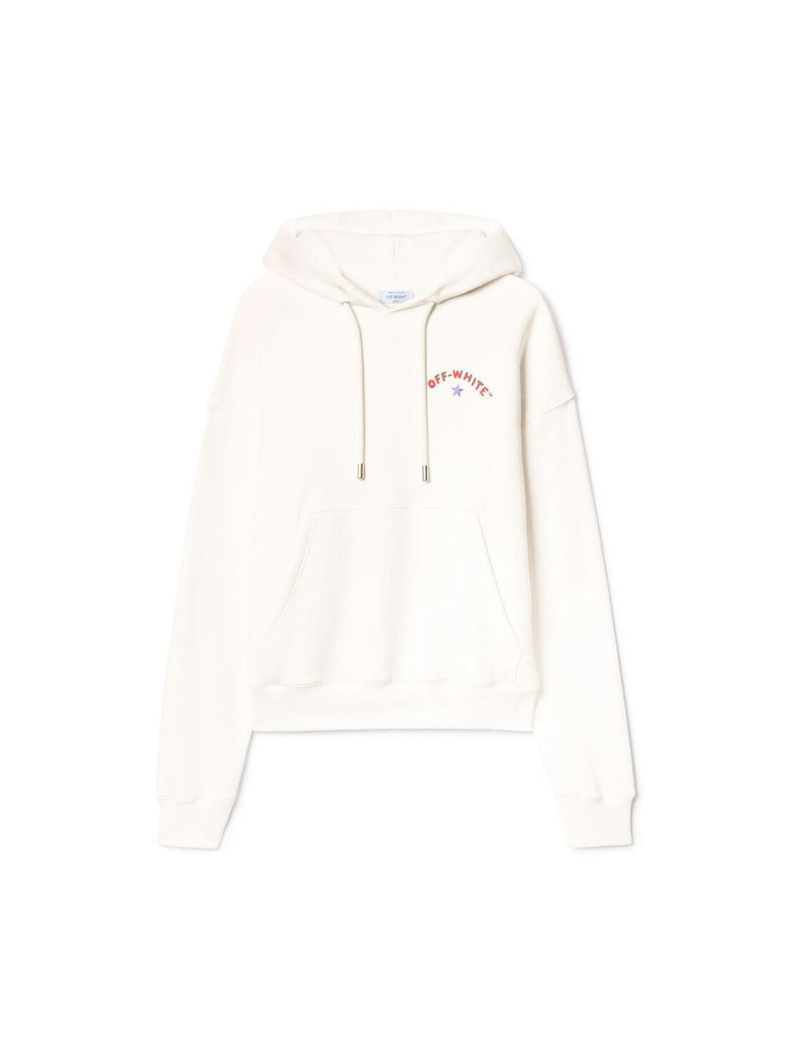 OFF-WHITE STAR ARROW SKATE HOODIE WHITE