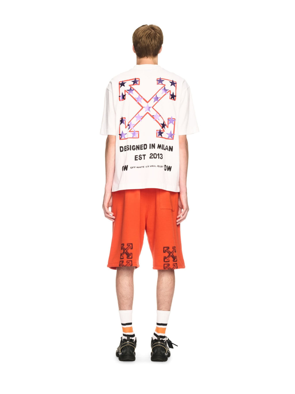 OFF-WHITE STAR ARROW SKATE T-SHIRT WHITE