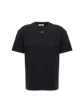 OFF WHITE STITCH BLACK T SHIRT