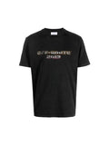 OFF WHITE VINTAGE 2013 LOGO PRINT COTTON BLACK T SHIRT OFF-WHITE The Hype Company