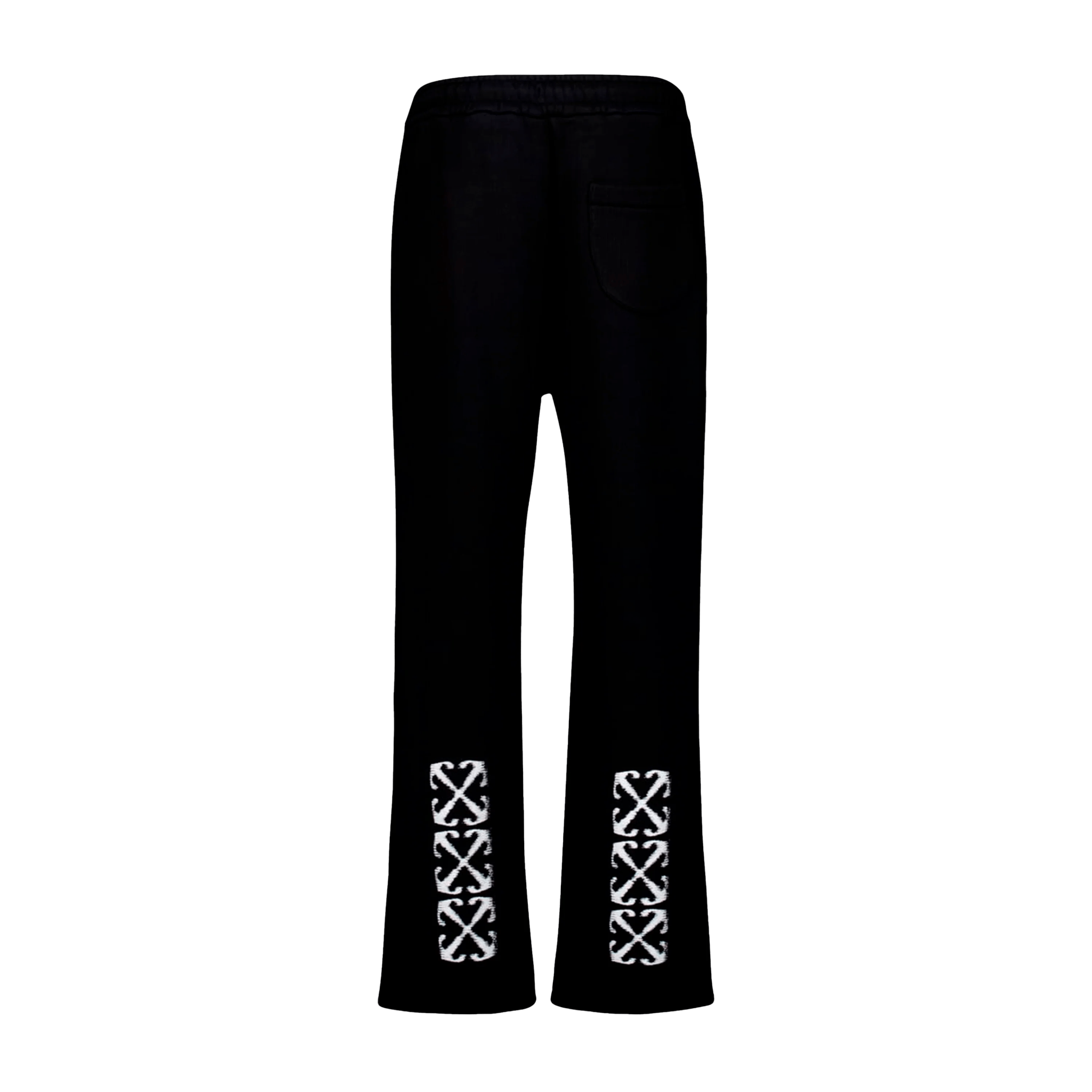 OFF WHITE WINDY ARROW BLACK SWEATPANT