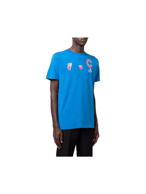 OFF WHITE "YOUR NAME 23" BLUE TEE OFF-WHITE The Hype Company