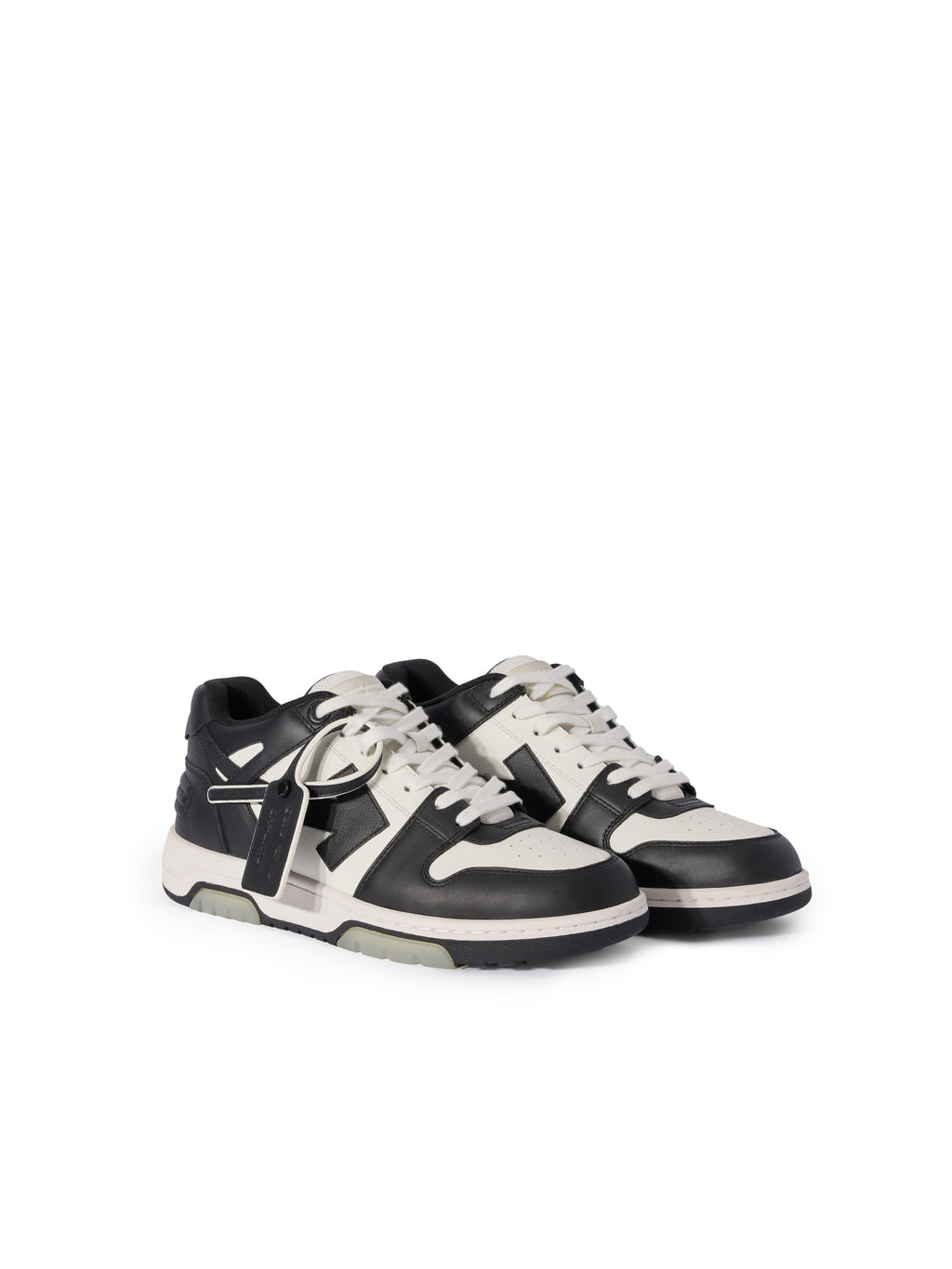 OFF-WHITE OUT OF OFFICE SNEAKERS WHITE - BLACK — vista 3