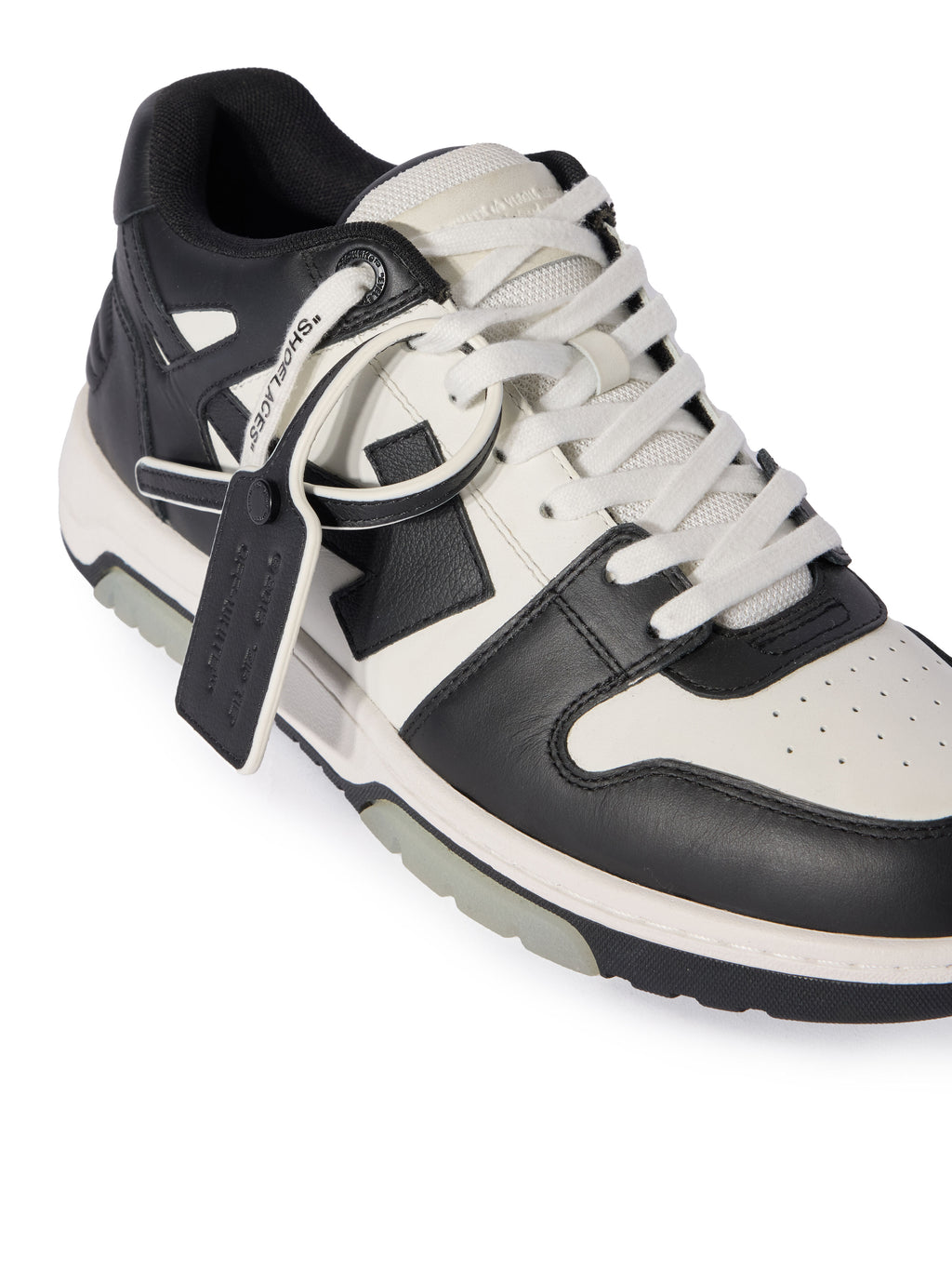 OFF-WHITE OUT OF OFFICE SNEAKERS WHITE - BLACK — vista 6