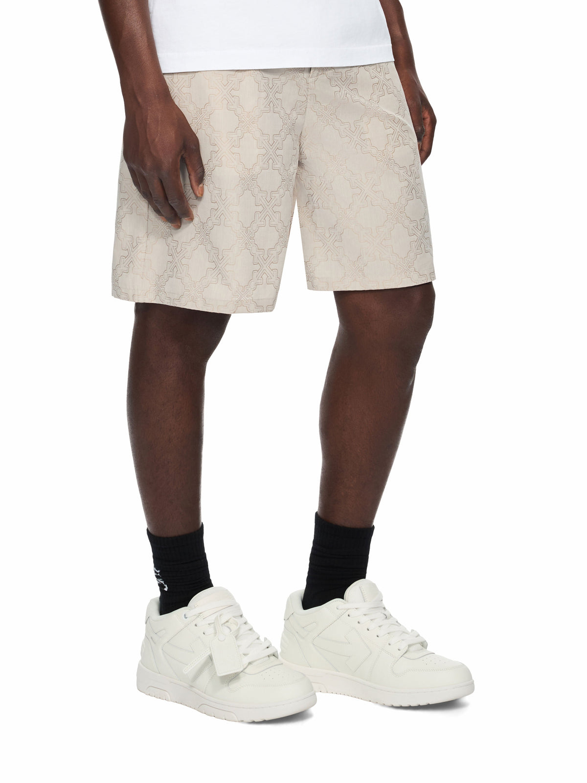 OFF-WHITE OUT OF OFFICE SNEAKER WHITE - WHITE — vista 2