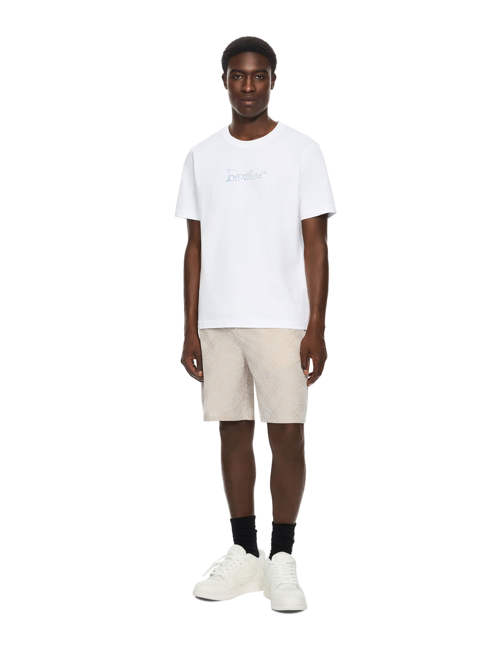 OFF-WHITE OUT OF OFFICE SNEAKER WHITE - WHITE — vista 7