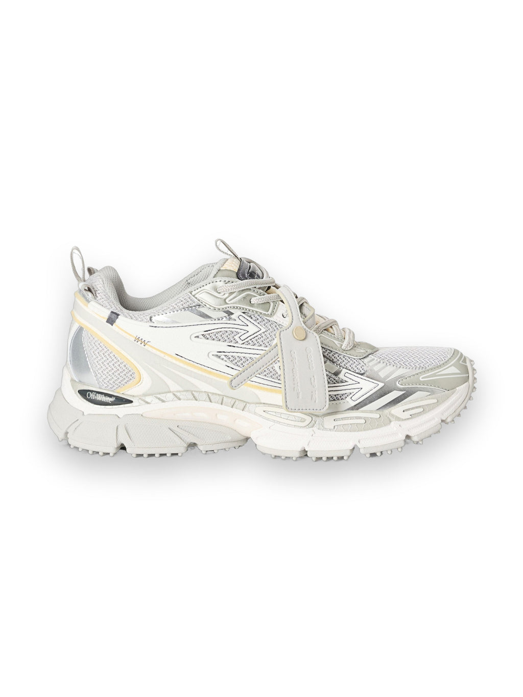 OFF-WHITE BE RIGHT BACK SNEAKERS GREY - SILVER