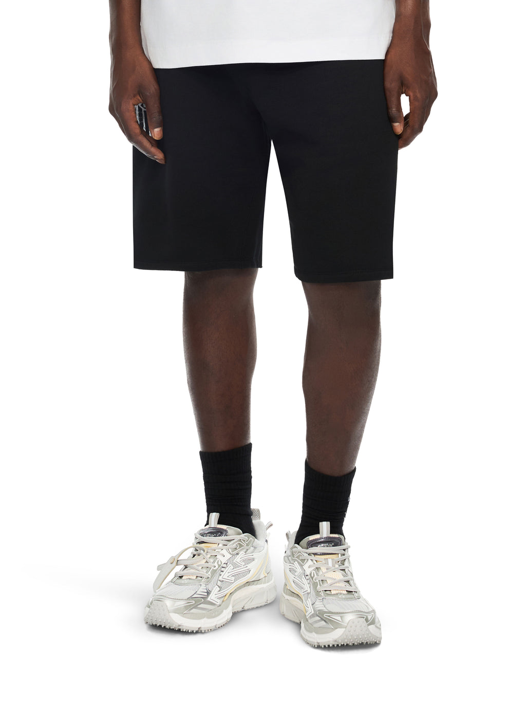 OFF-WHITE BE RIGHT BACK SNEAKERS GREY - SILVER — vista 2
