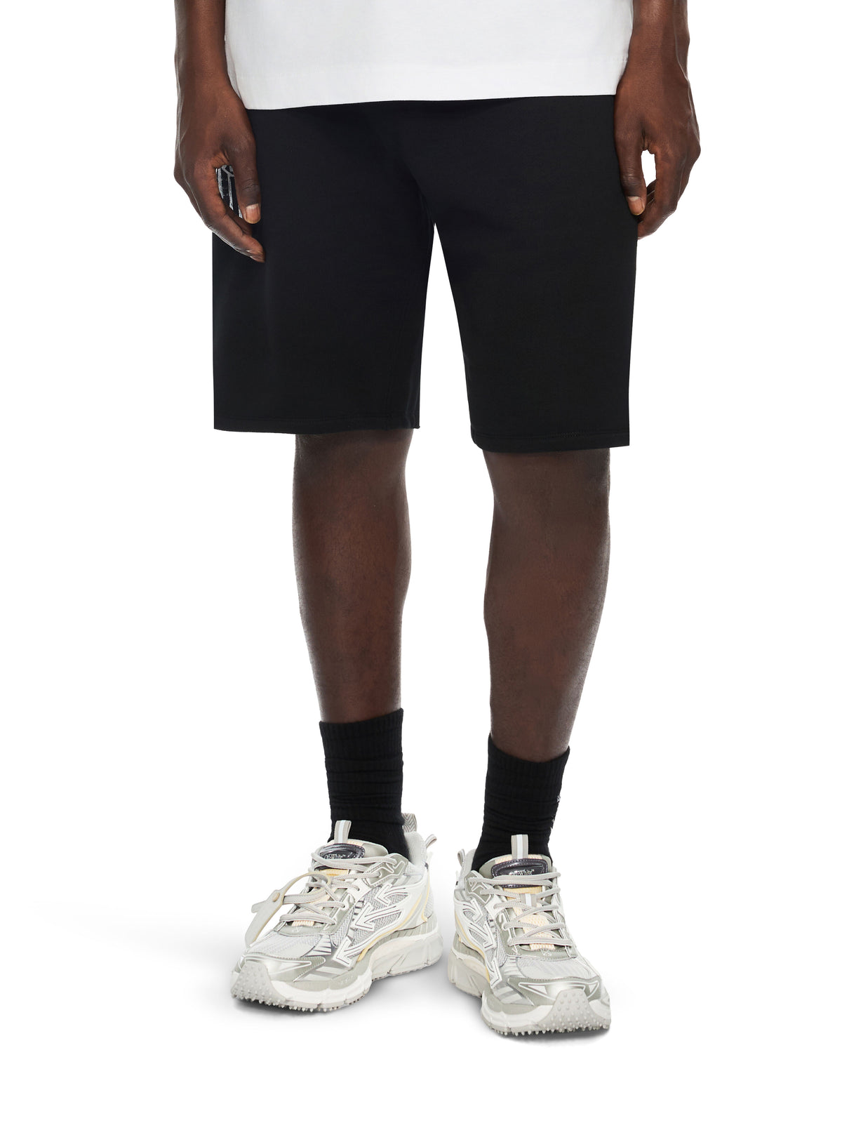 OFF-WHITE BE RIGHT BACK SNEAKERS GREY - SILVER — vista 2