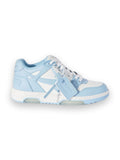 OFF-WHITE OUT OF OFFICE SNEAKERS WHITE - LIGHT BLUE