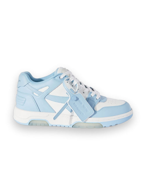OFF-WHITE OUT OF OFFICE SNEAKERS WHITE - LIGHT BLUE