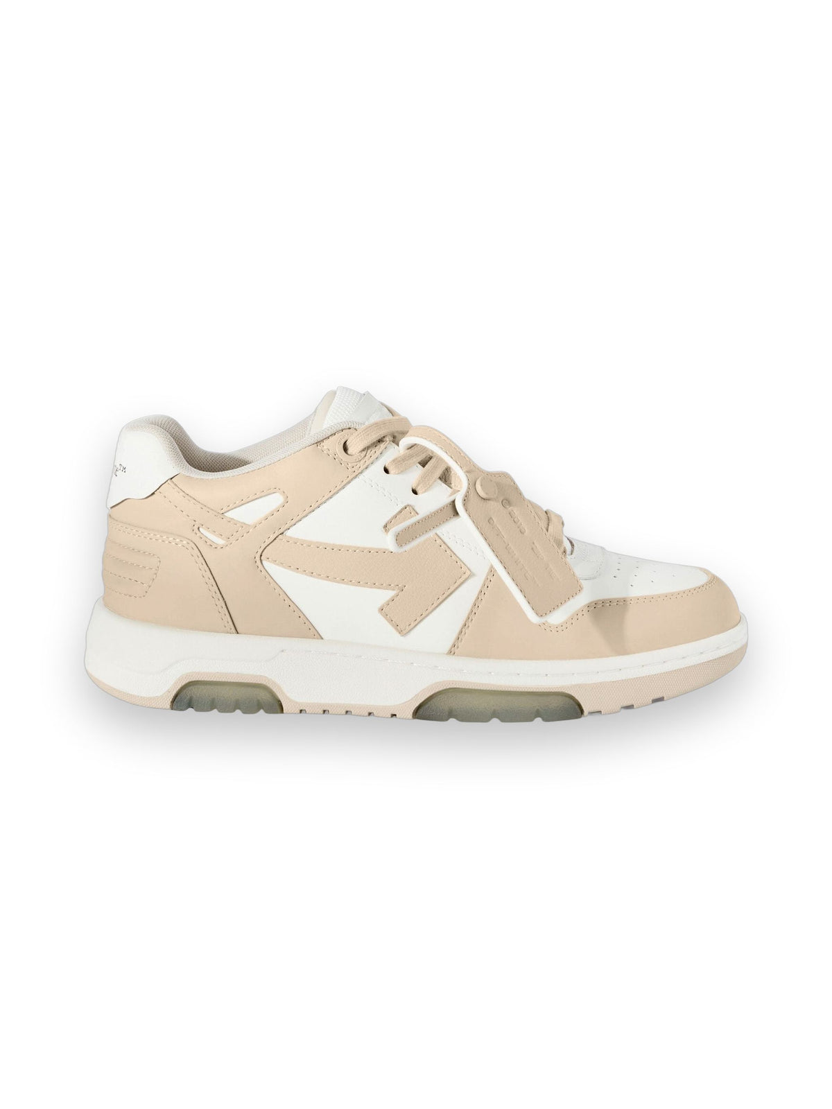 OFF-WHITE OUT OF OFFICE SNEAKERS WHITE - BEIGE