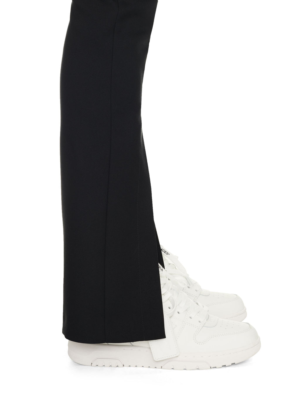OFF-WHITE OUT OF OFFICE SNEAKERS WHITE - WHITE — vista 2