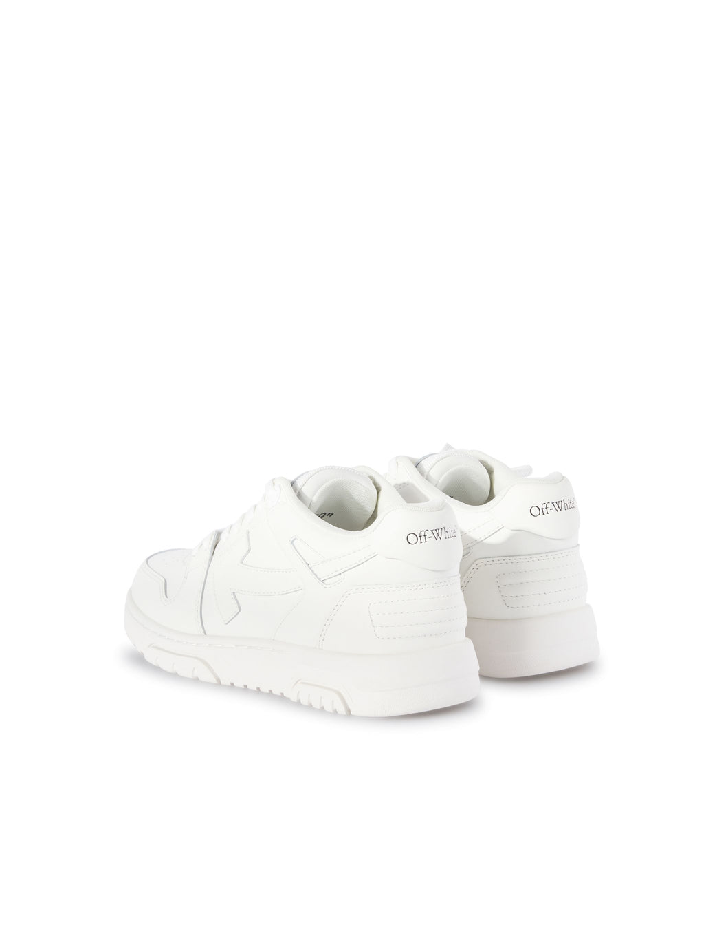 OFF-WHITE OUT OF OFFICE SNEAKERS WHITE - WHITE — vista 5