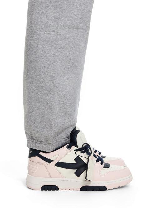 OFF-WHITE OUT OF OFFICE SNEAKERS PINK - DARK BLUE — vista 2