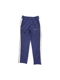 PALM ANGELS EMBROIDERED LOGO BLUE TRACK PANT PALM ANGELS The Hype Company