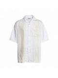 PRADA CAMP COLLAR SHIRT WHITE POCKET PRADA The Hype Company