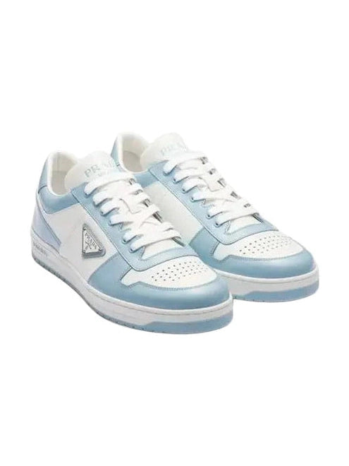 PRADA CLASSIC LOW LOGO LIGHT BLUE SNEAKERS PRADA The Hype Company