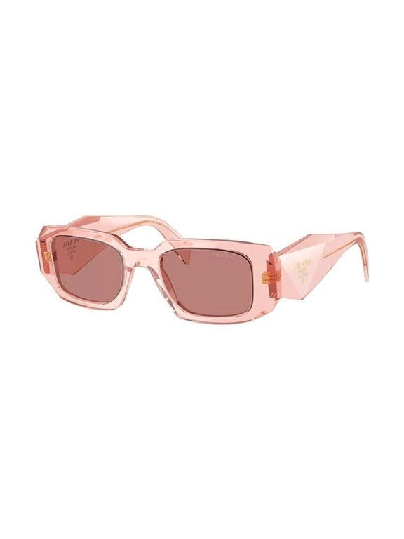 PRADA TRANSPARENT PINK SYMBOLE SUNGLASSES