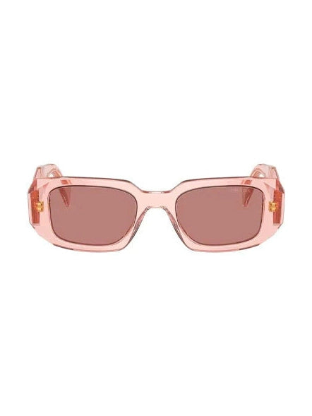 PRADA TRANSPARENT PINK SYMBOLE SUNGLASSES PRADA The Hype Company