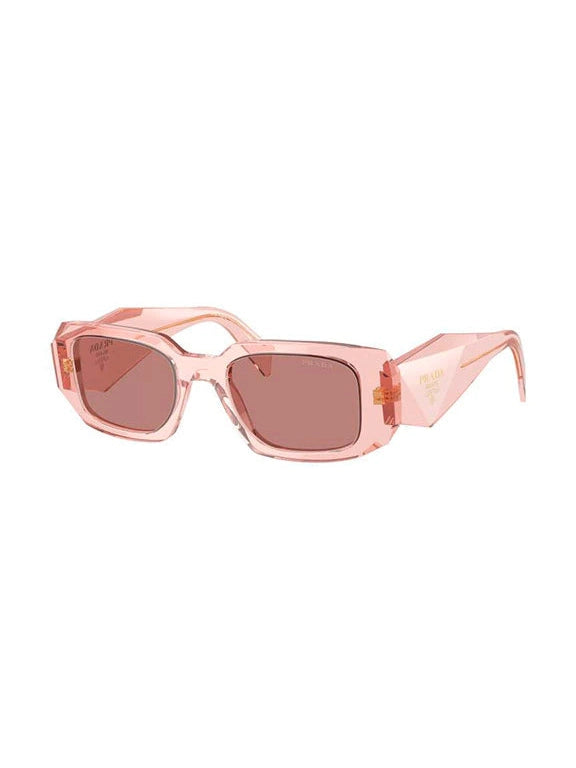 PRADA TRANSPARENT PINK SYMBOLE SUNGLASSES PRADA The Hype Company