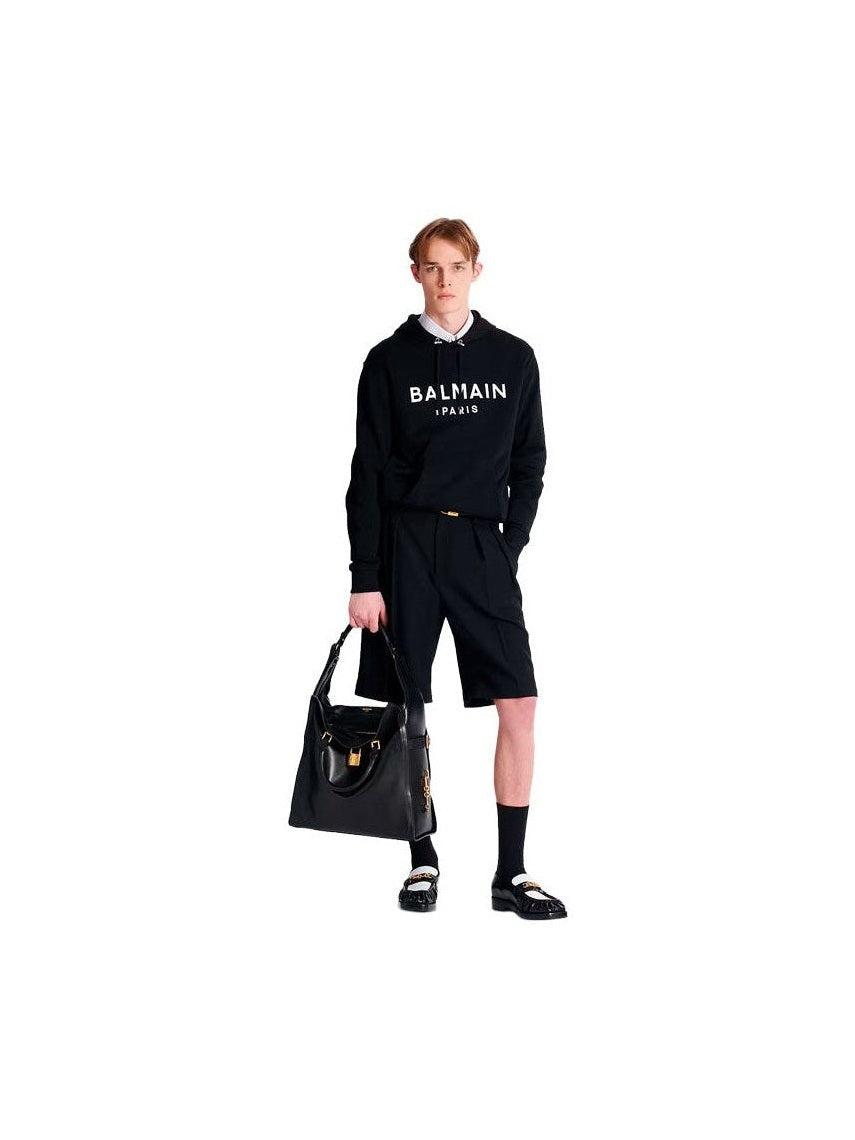 PRINTED BALMAIN PARIS HOODIE BALMAIN The Hype Company
