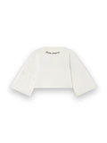 PALM ANGELS CLASSIC LOGO MINI T-SHIRT OFF WHITE BLACK