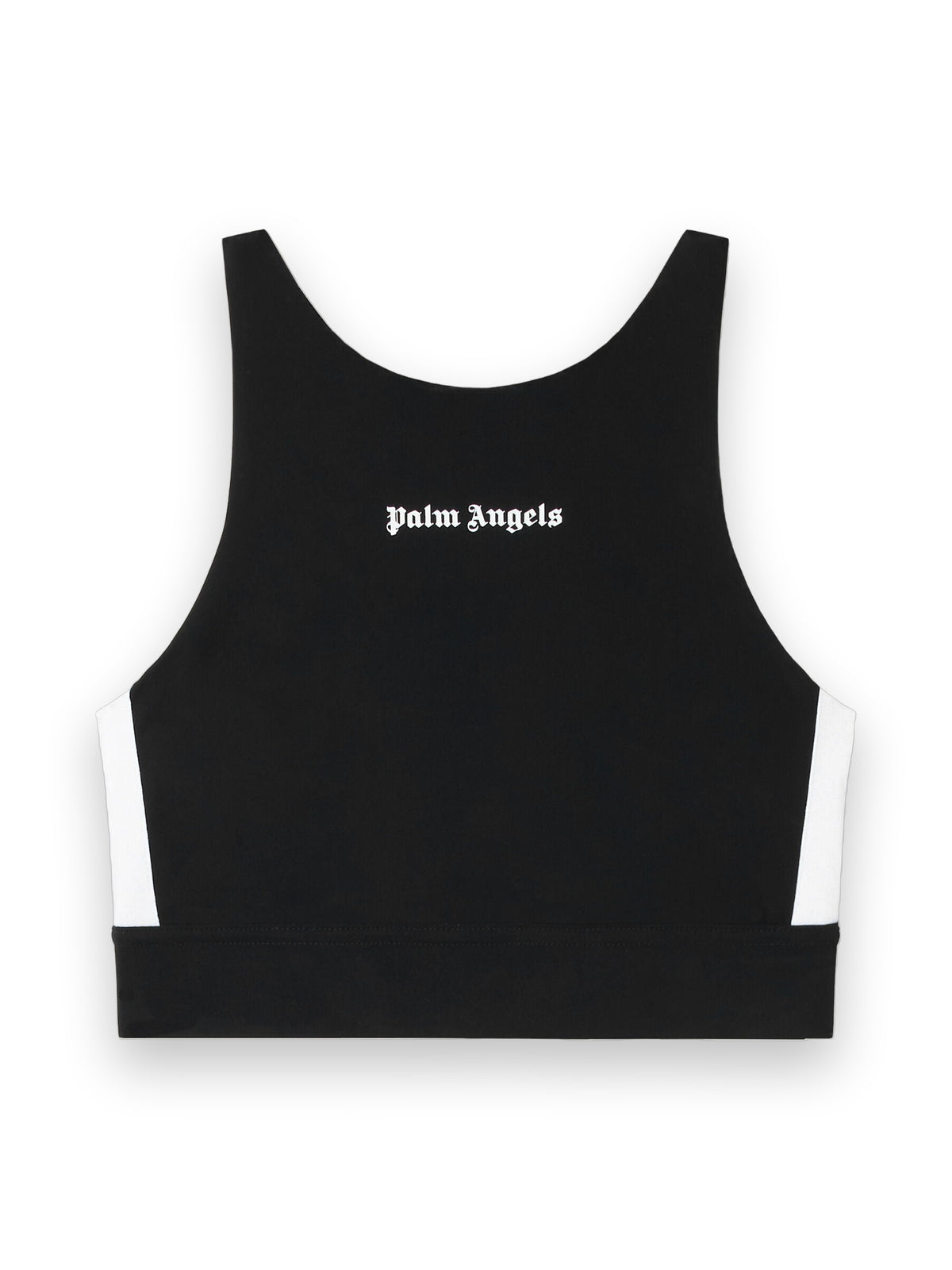 PALM ANGELS TRAINING TRACK TOP BLACK WHITE