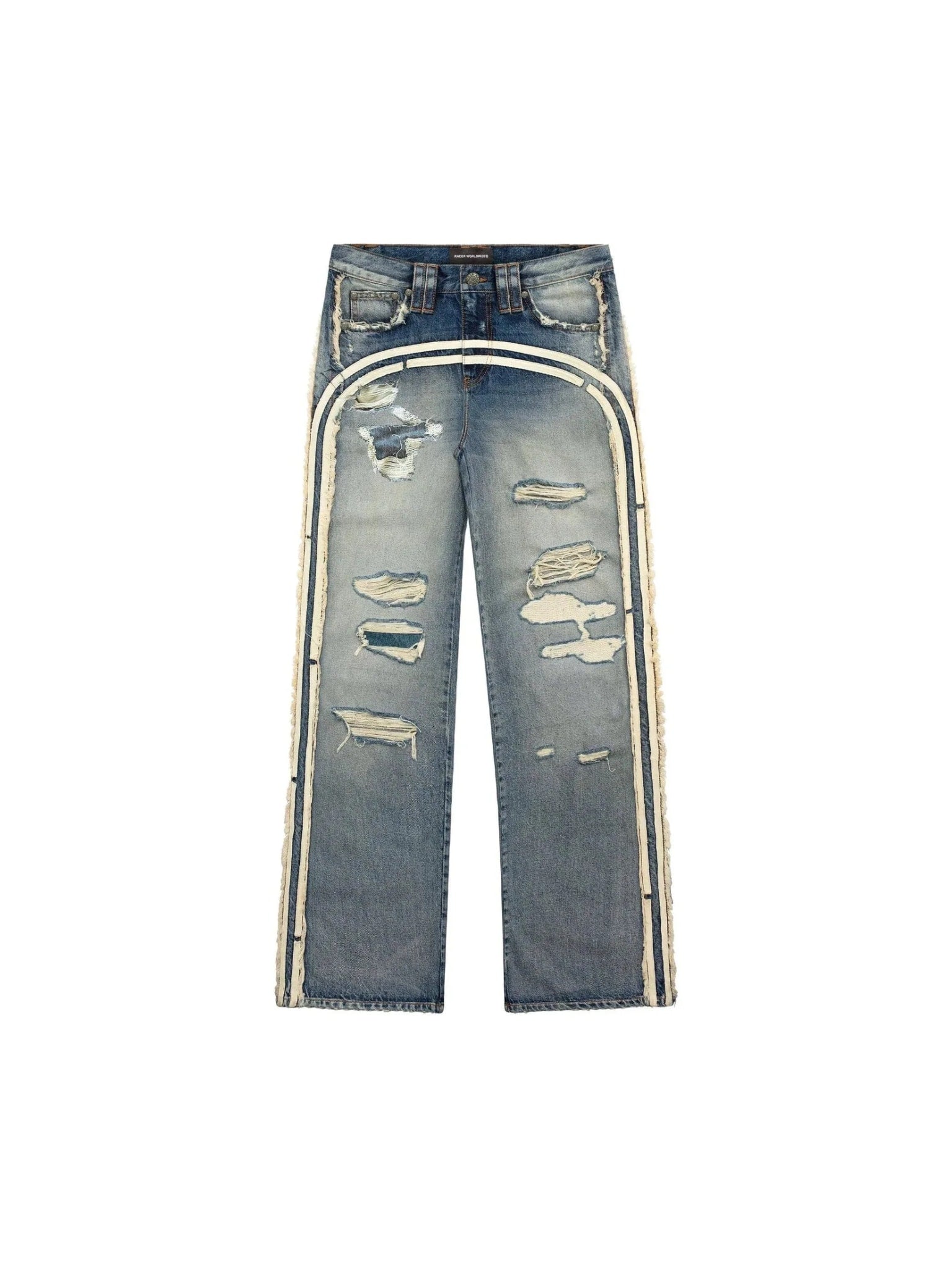 RACER WORLDWIDE BLUE TRACK JEANS