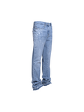 REPUTATION FLARED PAINTERS DENIM LIGHT STONE