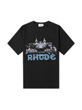 RHUDE CASINO T-SHIRT BLACK