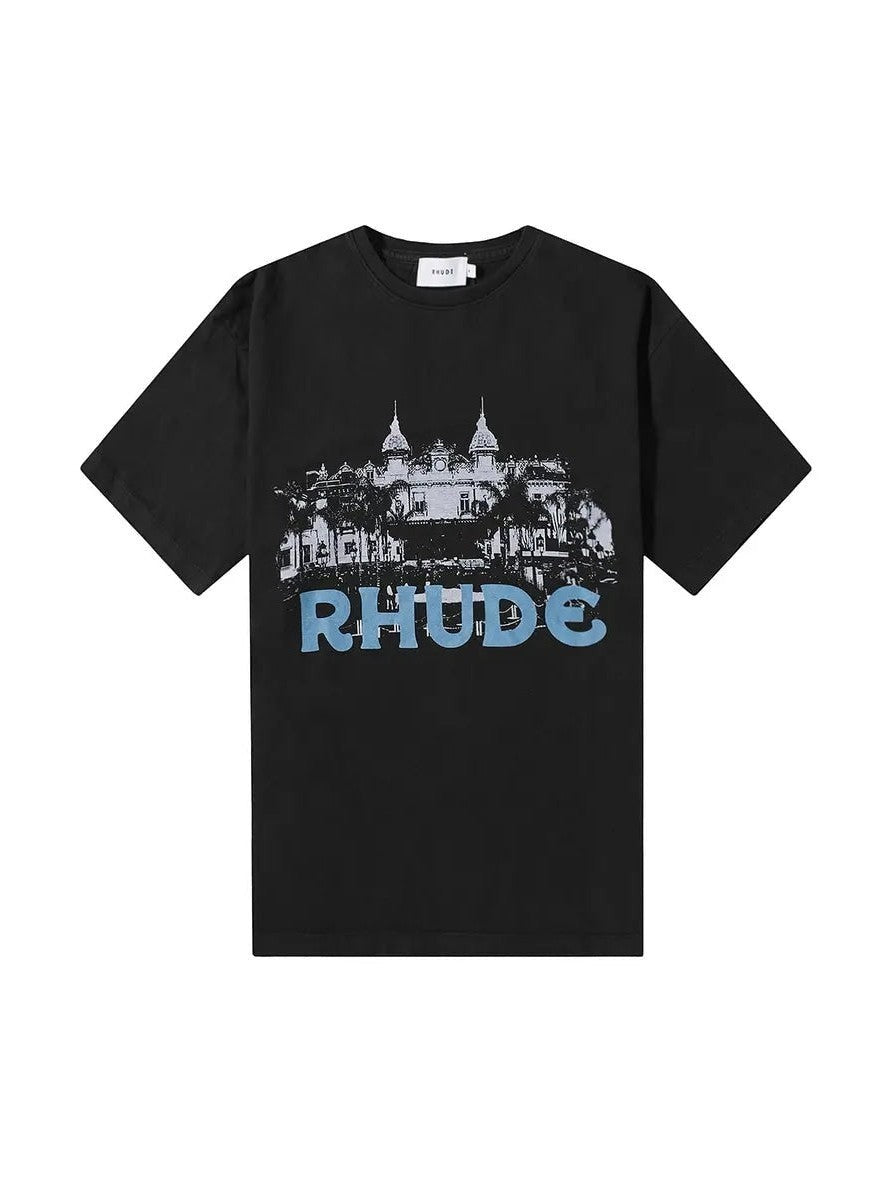 RHUDE CASINO T-SHIRT BLACK