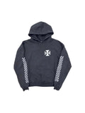 RHUDE CLASSIC CHECKER BLACK HOODIE RHUDE The Hype Company